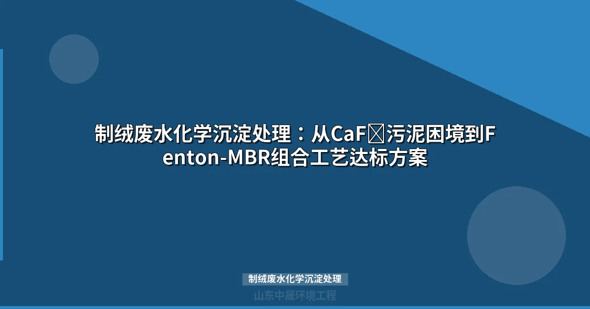 制绒废水化学沉淀处理：工艺对比、选型决策与工程实践