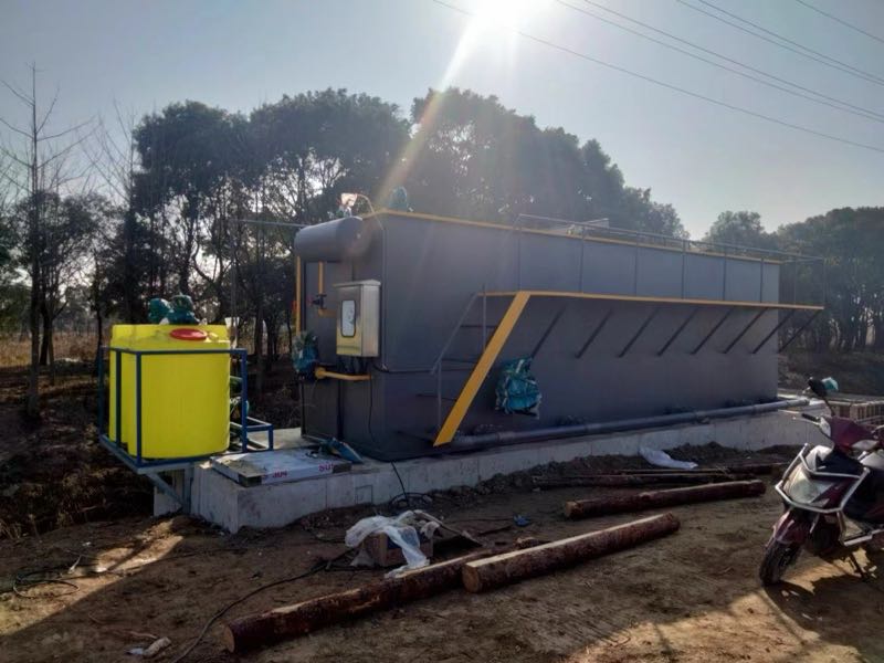 气浮机运行现场